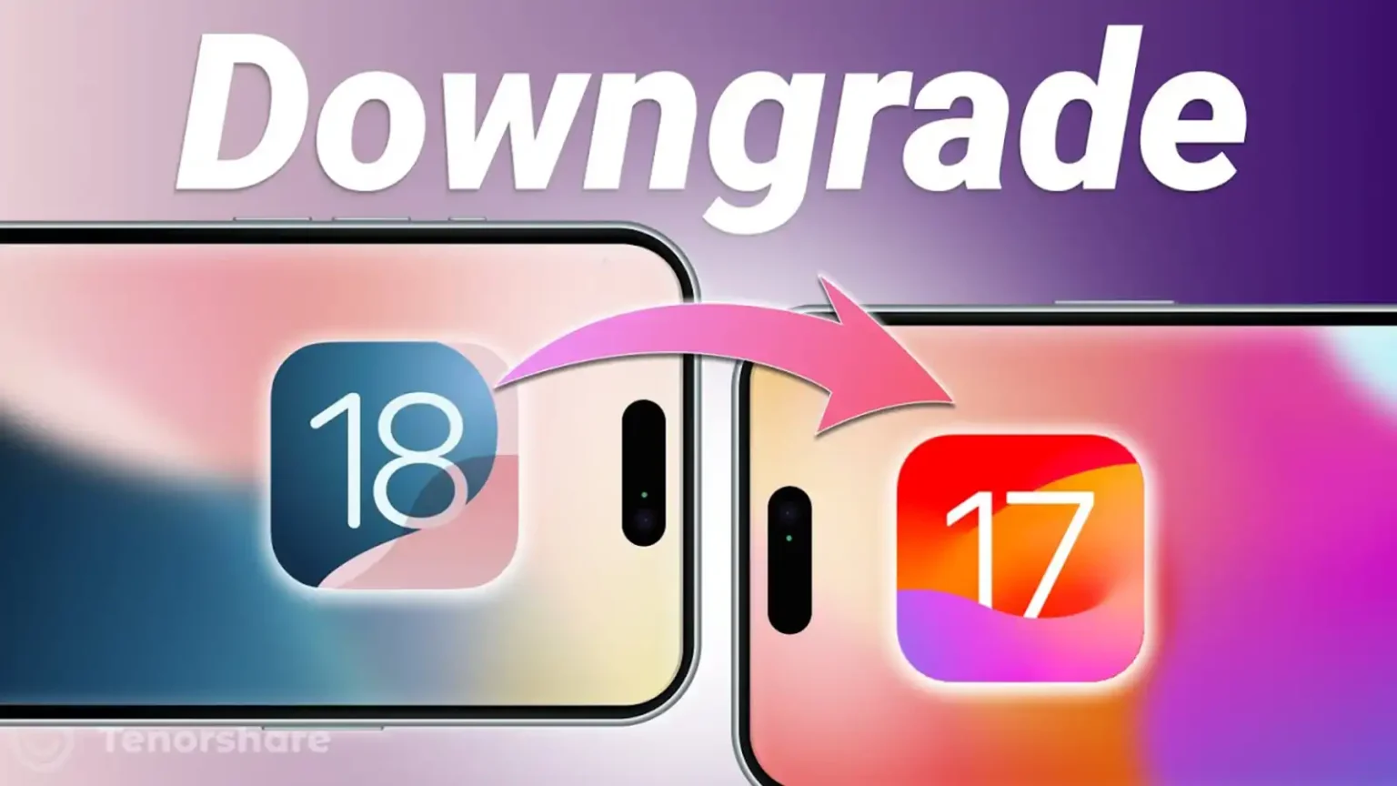 How to Downgrade from iOS 18 to iOS 17