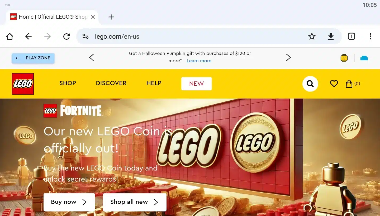 Lego Website Hacked